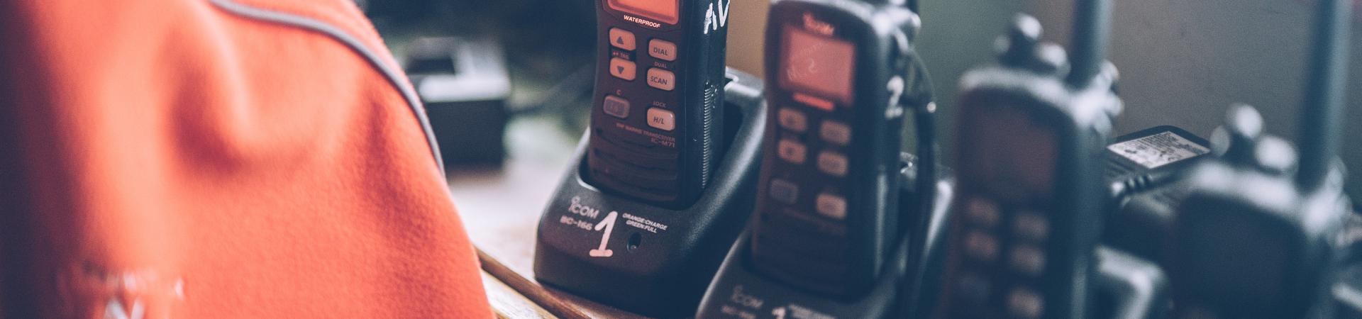 Locação de rádio comunicador