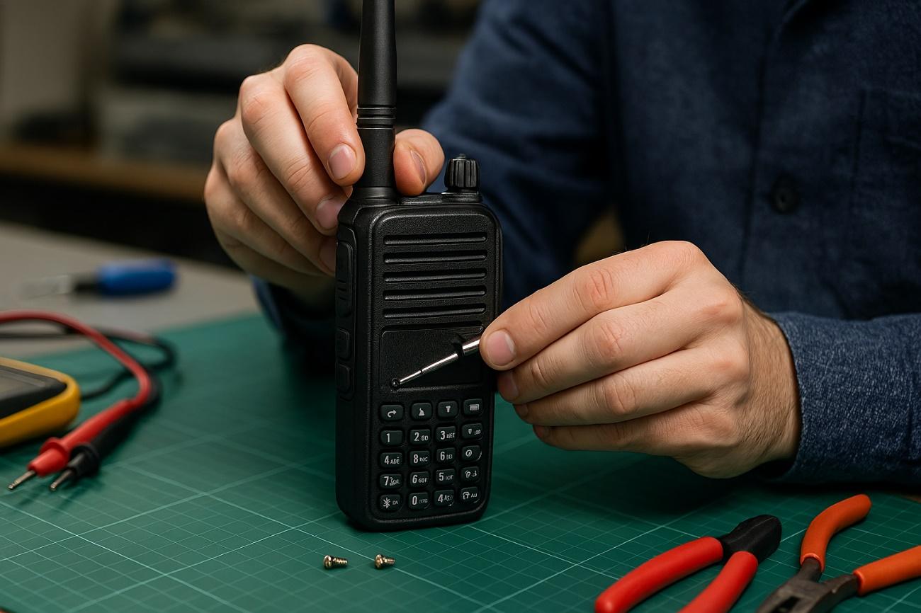 Assistência técnica para rádios e sistema de comunicação